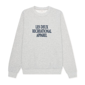 LES DEUX - Les Deux - From Copenhagen sweat | Sweatshirt Snow Melange LES DEUX - Les Deux - From Copenhagen sweat | Sweatshirt Snow Melange