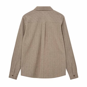 Mos Mosh Gallery - Mos Mosh - MMGTommy Jacquard shirt | Skjorte Brindle