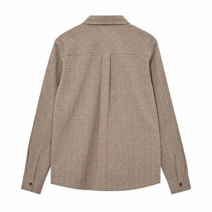 Mos Mosh Gallery - Mos Mosh - MMGTommy Jacquard shirt | Skjorte Brindle