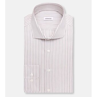 Seidensticker - Seidensticker - 851977 24 | Regular Fit Skjorte Brown
