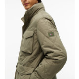 Tommy Hilfiger  - Tommy Hilfiger - Packable quilted field jacket | Vindjakke Ghost Fern