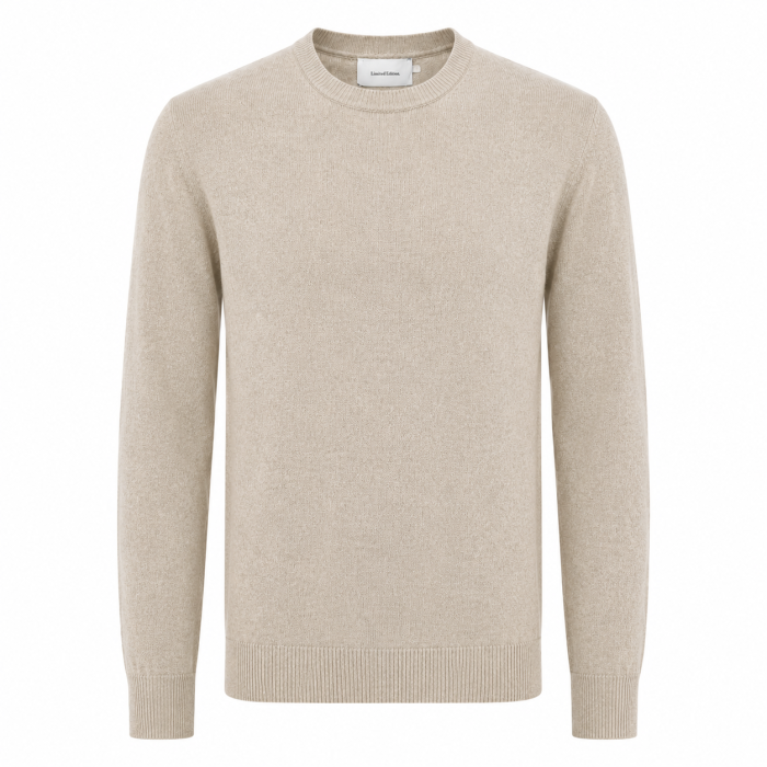 Limited Edition - Limited Edition - Cashmere Pullover | Strik Brown