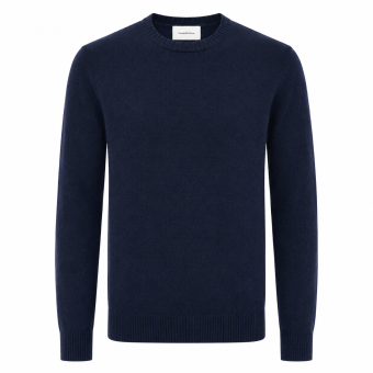 Limited Edition - Limited edition - Cashmere Pullover | Strik Blue Mel