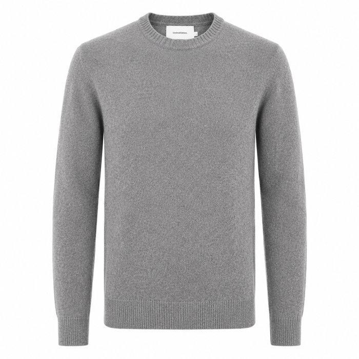 Limited Edition - Limited edition - Cashmere Pullover | Strik Grey