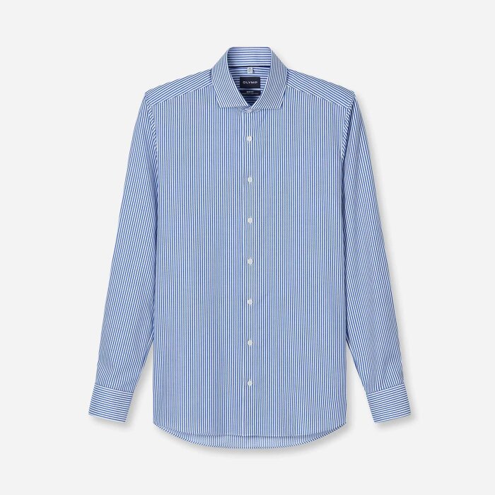 Olymp - Olymp - 209774 19 | Level Five Body Fit Skjorte Blue