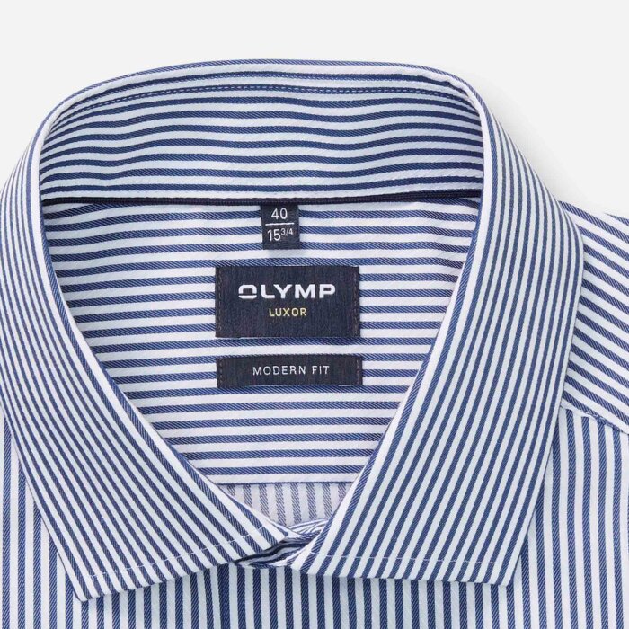 Olymp - Olymp - 135874 | Luxor Modern Fit Skjorte Blue