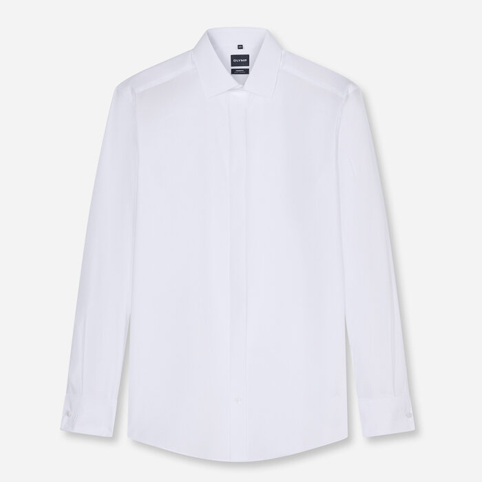 Olymp - Olymp - 039465 00 | Luxor Modern Fit Smoking Skjorte White