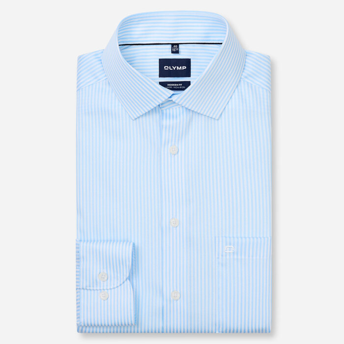 Olymp - Olymp - 135874 11 | Luxor Modern Fit Skjorte Blue