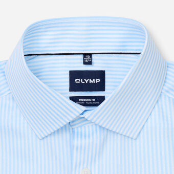 Olymp - Olymp - 135874 11 | Luxor Modern Fit Skjorte Blue