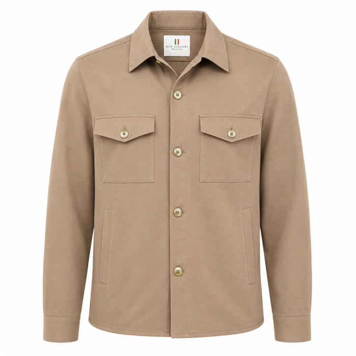 Limited Edition - Due Signori - DS 3236 | Overshirt Beige