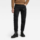 G-Star - G-Star - Rovic Zip 3D Regular Tapered | Cargo Buks Black G-Star - G-Star - Rovic Zip 3D Regular Tapered | Cargo Buks Black