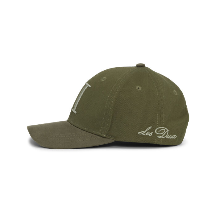 LES DEUX - Les Deux - Core baseball cap | Kasket Olive Night 