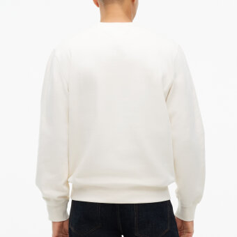 Tommy Hilfiger  - Tommy Hilfiger - Reg Essential Fleece | sweatshirt Ivory Petal