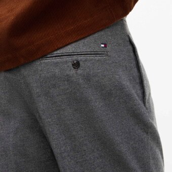 Tommy Hilfiger  - Tommy Hilfiger - NY Solid brushed dress pant | Chino dark grey