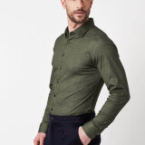 Desoto - Desoto - 97528-3 650 | Jersey Skjorte Green Twill
