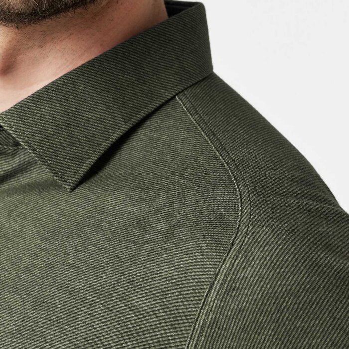 Desoto - Desoto - 97528-3 650 | Jersey Skjorte Green Twill