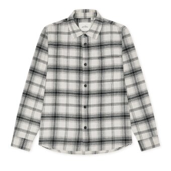 LES DEUX - Les Deux - Check | Overshirt Black