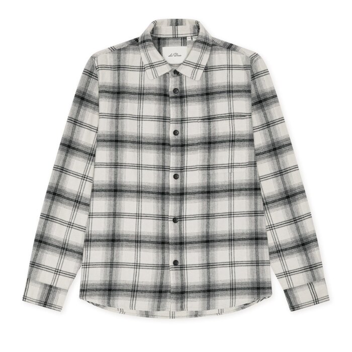 LES DEUX - Les Deux - Check | Overshirt Black