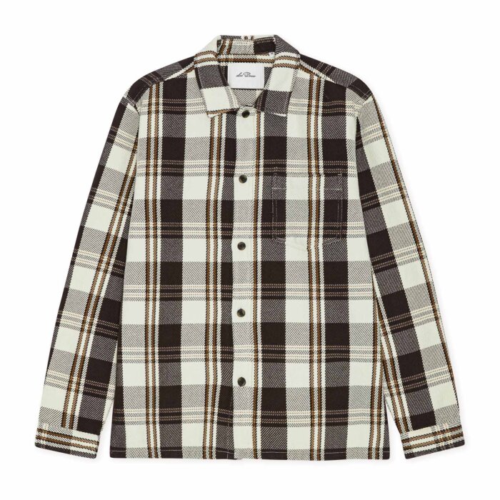 LES DEUX - Les Deux - Structured | Overshirt Dark Sand 