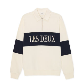 LES DEUX - Les Deux - Zipper rugby sweat