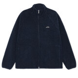 LES DEUX - Les Deux - Patch Teddy jacket | Fleece Dark Navy LES DEUX - Les Deux - Patch Teddy jacket | Fleece Dark Navy
