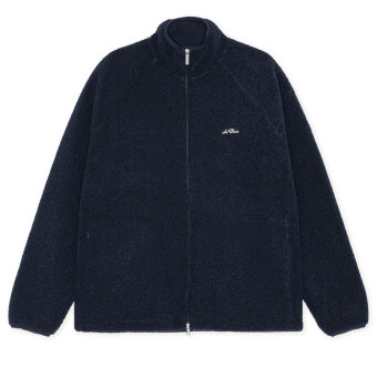 LES DEUX - Les Deux - Patch Teddy jacket | Fleece Dark Navy