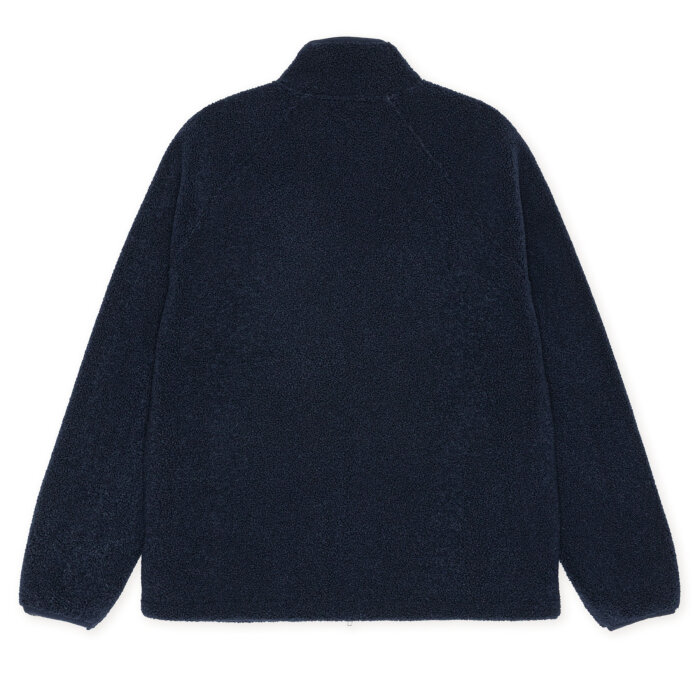 LES DEUX - Les Deux - Patch Teddy jacket | Fleece Dark Navy