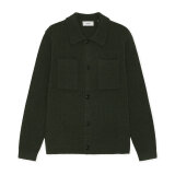 LES DEUX - Les Deux - Milano knit | Overshirt Rosin Green LES DEUX - Les Deux - Milano knit | Overshirt Rosin Green