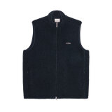 LES DEUX - Les Deux - Patch Teddy | Vest Dark Navy LES DEUX - Les Deux - Patch Teddy | Vest Dark Navy