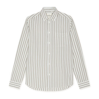 LES DEUX - Les Deux Stripe poplin shirt