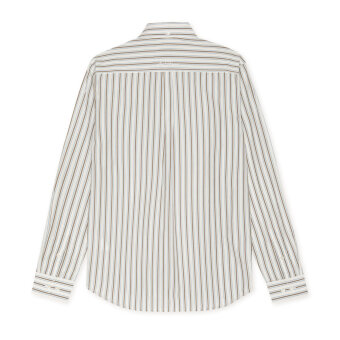 LES DEUX - Les Deux Stripe poplin shirt