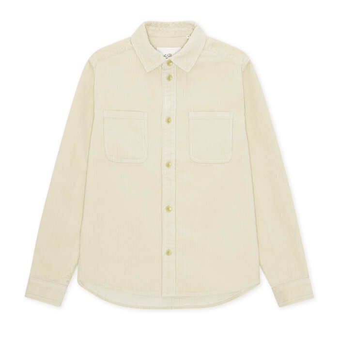 LES DEUX - Les Deux - Corduroy | Overshirt Ivory