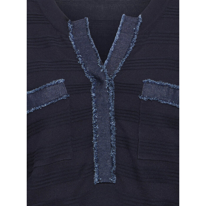 Pulz Jeans ( Dame )  - PULZ - PZSARA DENIM | STRIK DARK SAPPHIRE