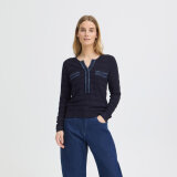 Pulz Jeans ( Dame ) - PULZ - PZSARA DENIM | STRIK DARK SAPPHIRE Pulz Jeans ( Dame ) - PULZ - PZSARA DENIM | STRIK DARK SAPPHIRE
