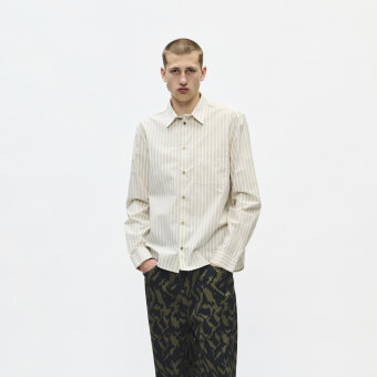 Double A by Wood Wood - Wood Wood - Adrian shirt | skjorte Silver Birch