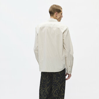 Double A by Wood Wood - Wood Wood - Adrian shirt | skjorte Silver Birch