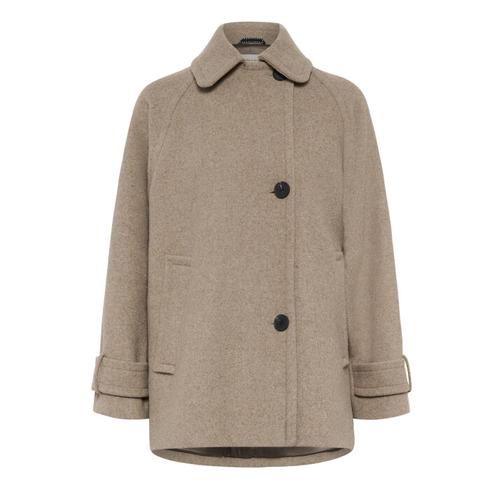InWear - INWEAR - THORAIW MINONA COAT | VINDJAKKE SANDY GREY ME