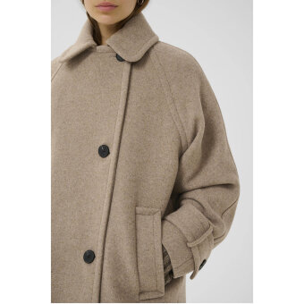 InWear - INWEAR - THORAIW MINONA COAT | VINDJAKKE SANDY GREY ME