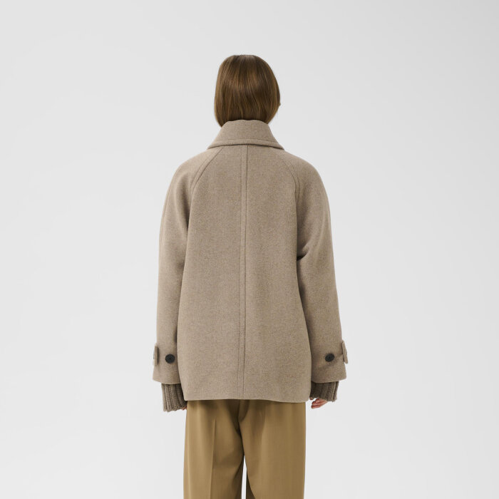 InWear - INWEAR - THORAIW MINONA COAT | VINDJAKKE SANDY GREY ME
