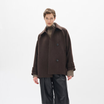 InWear - INWEAR - THORAIW COAT MINONA | VINDJAKKE CHOCOLATE BROWN
