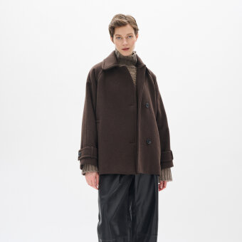 InWear - INWEAR - THORAIW COAT MINONA | VINDJAKKE CHOCOLATE BROWN