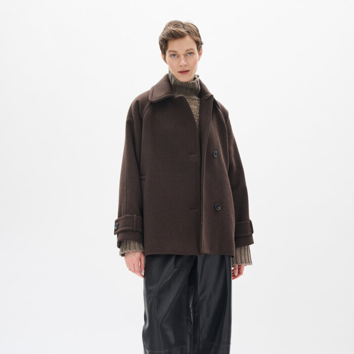 InWear - INWEAR - THORAIW COAT MINONA | VINDJAKKE CHOCOLATE BROWN