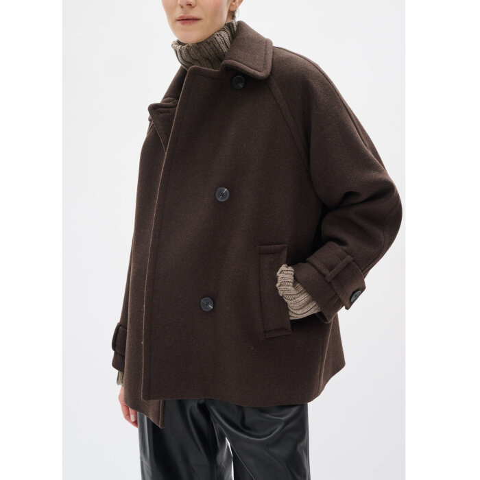 InWear - INWEAR - THORAIW COAT MINONA | VINDJAKKE CHOCOLATE BROWN