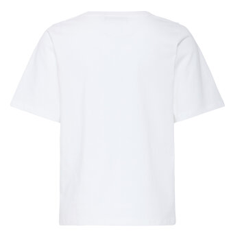 Pulz Jeans ( Dame )  - PULZ - PZESSE  T-SHIRT CLOUD DANCER