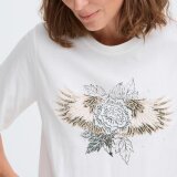 Pulz Jeans ( Dame ) - PULZ - PZESSE T-SHIRT CLOUD DANCER Pulz Jeans ( Dame ) - PULZ - PZESSE T-SHIRT CLOUD DANCER