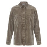 Pulz Jeans ( Dame )  - PULZ - PZFIBA LS | SKJORTE WALNUT