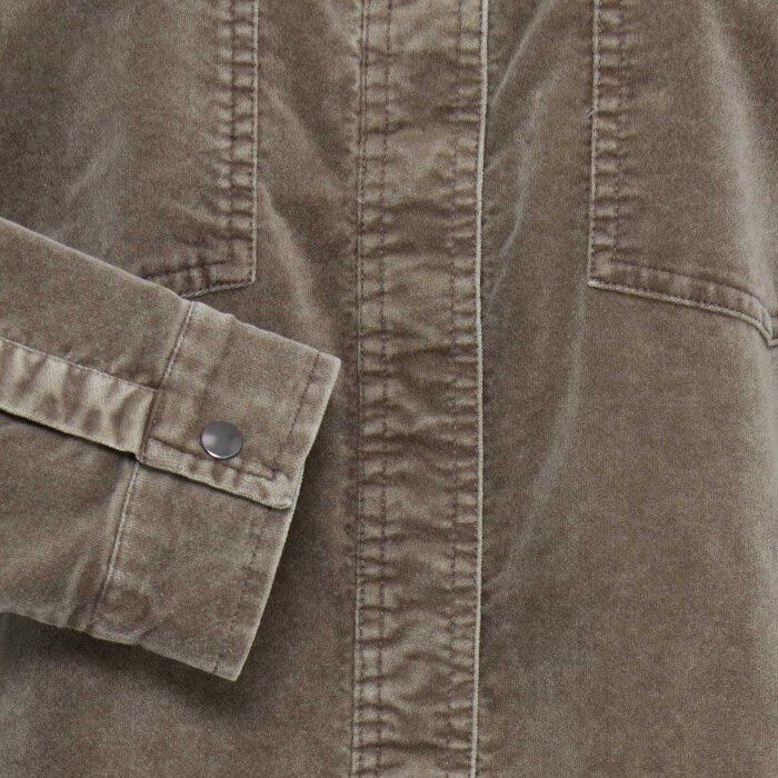 Pulz Jeans ( Dame )  - PULZ - PZFIBA LS | SKJORTE WALNUT
