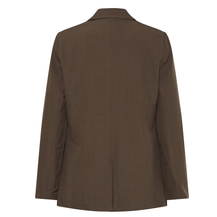 ICHI ( Dame ) - ICHI - IHFAVA LONG | BLAZER SLATE BLACK MEL