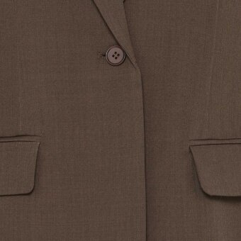 ICHI ( Dame ) - ICHI - IHFAVA LONG | BLAZER SLATE BLACK MEL