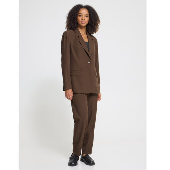 ICHI ( Dame ) - ICHI - IHFAVA LONG | BLAZER SLATE BLACK MEL